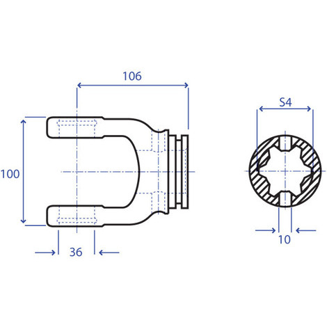 FORCELLA INT. SERIE 2500  S4